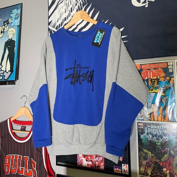 Custom Stussy Rework Crewneck - Picture 2 of 4